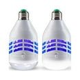 PIC Electric Insect Killer LED Light Bulbs â€“ Dual Function Bug Zapper & White Light â€“ Indoor/Outdoor Mosquito Control â€“ 2 Count