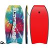 37 Inches Lightweight Body Board Boogie Board with EPS Core XPE Deck HDPE Bottom Multicolor1