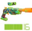 Nerf Zombie Driller Dart Blaster, 16 Nerf Elite Darts, Outdoor Games, Ages 8+