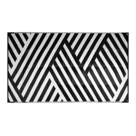 Outdoor Rug for Patio Clearance,Waterproof Mat,Reversible Mats, Plastic Straw Rug, Modern Area Rug for RV, Patio, Backyard, Deck, Picnic, Beach