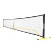 VEVOR Portable Pickleball Net System, 22FT Regulation Size Net, Weather Resistant Steady Metal Frame & Strong PE Net