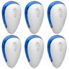 6 Pack Ultrasonic Pest Repeller Indoor Plug In Bug Repellent Mosquito Spider Ant Roaches Mice Control for Bedroom Garage Warehouse Office