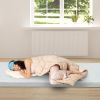 75"D x 38"W x 2.5"H sleeping mat for camping grey