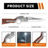 Tactical Folding Knife - Stainless Steel Blade with Ergonomic Handle