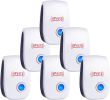 Ultrasonic Pest Repeller 6 Packs, the Newest Pest Repellent Electronic Indoor Plug in for Insects, Mosquitoes, Mice, Ants, Roaches, Spiders, Bugs