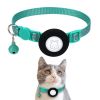 Pet Cat Reflective Collar With Bell For Airtag Tracker