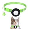 Pet Cat Reflective Collar With Bell For Airtag Tracker