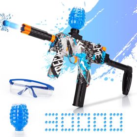 Electric Gel Ball Blaster, High-Speed Gelfire Blaster for Orbeez with 30000 Gel Rounds and Eyewear (Color: Normal)
