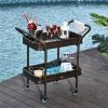 Camping Cart, Grill Cart, Outdoor Bar Cart
